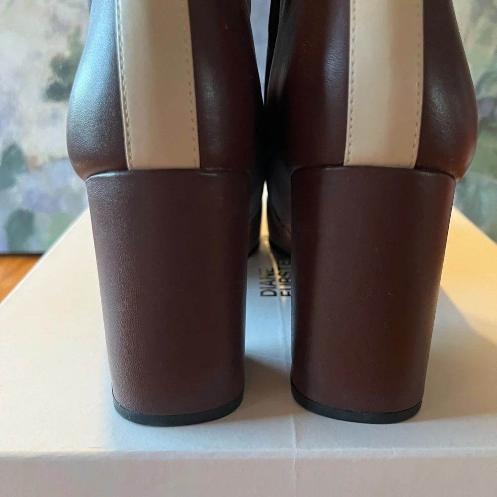 🍒Diane Von Furstenberg Leather Booties🍒 - Picture 7 of 14